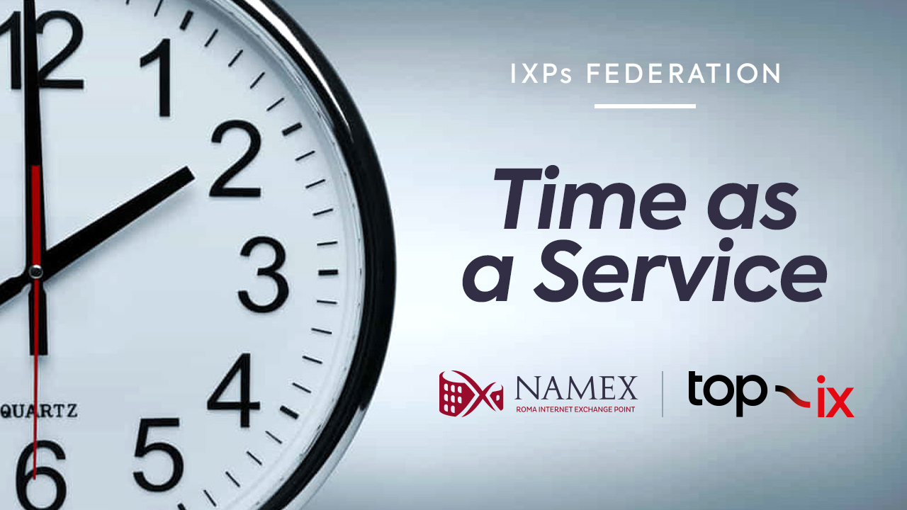 Agreement for the provision of Time as a Service between Namex and TOP-IX